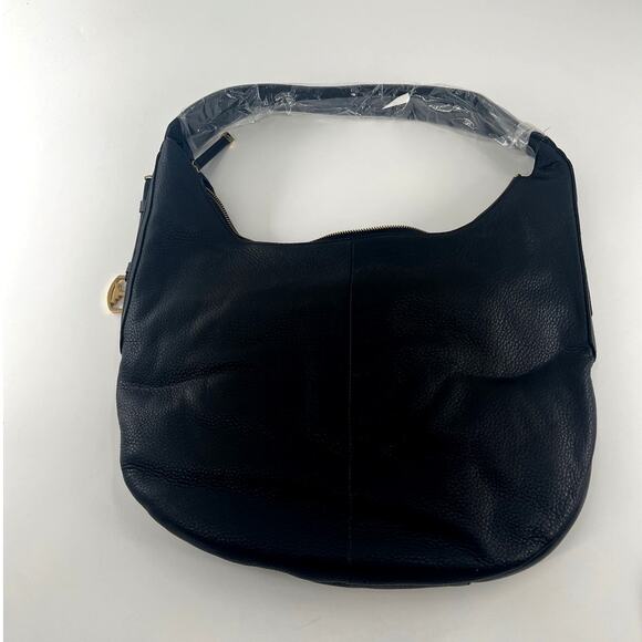 Halston Heritage CX2006L1 Leather Slouchy Shoulder Hobo Bag - Picture 5 of 14